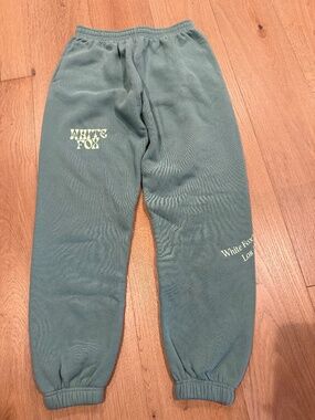 Women’s size medium White Fox sweatpants